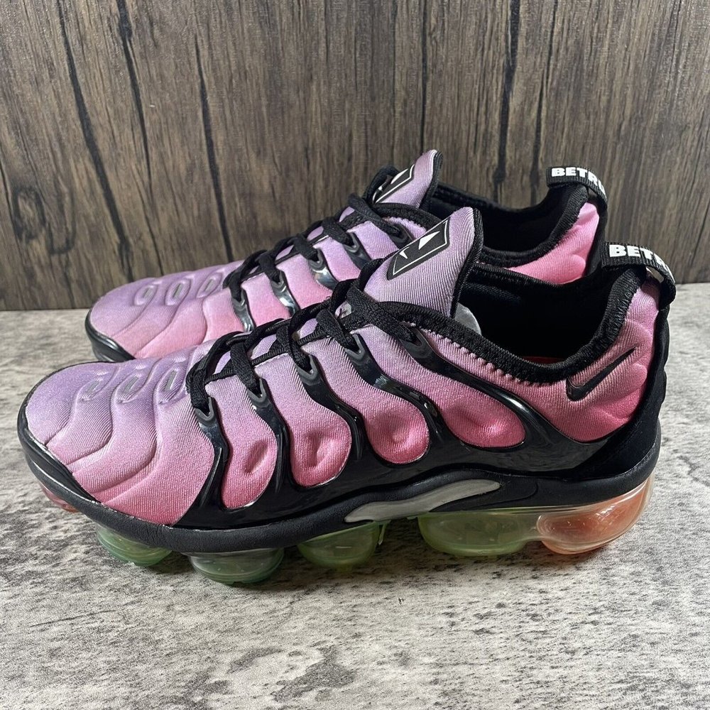 Nike Air VaporMax Plus Be True LGBTQ Purple Pulse Black Pink AR4791-500 Size 8 - Picture 4 of 9